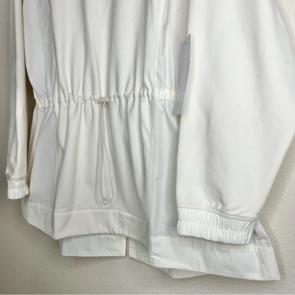 Athleta Ivory Magnolia White Triumph Hybrid Crewneck Sweatshirt Sz L NWT - Picture 8 of 16